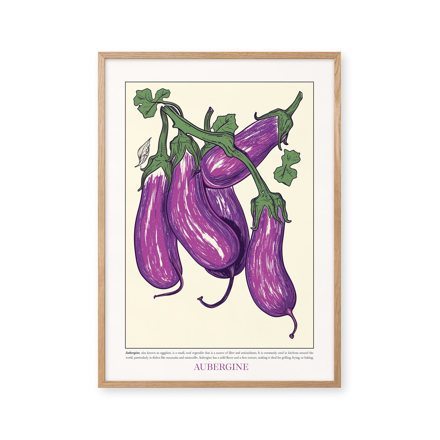 Five Aubergines