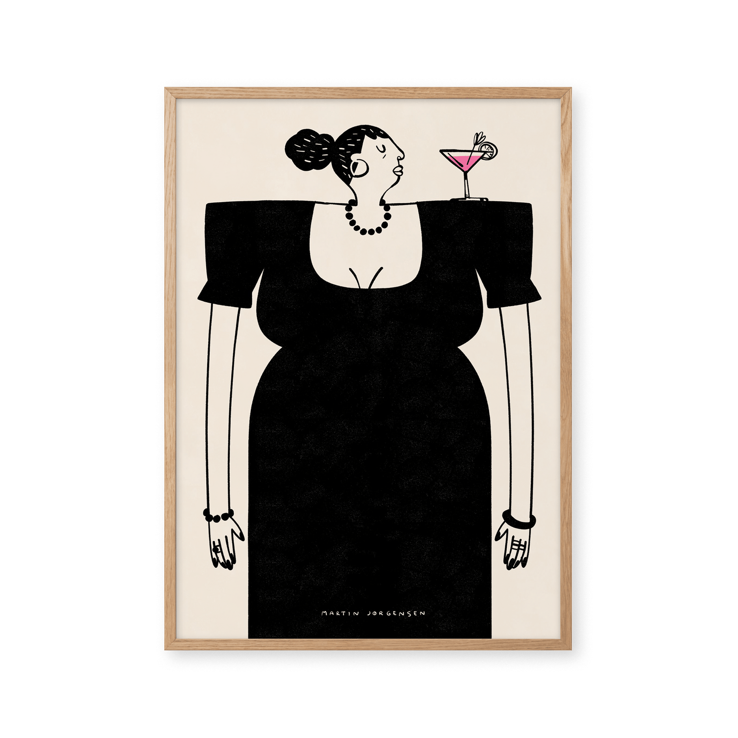 Cocktail party woman