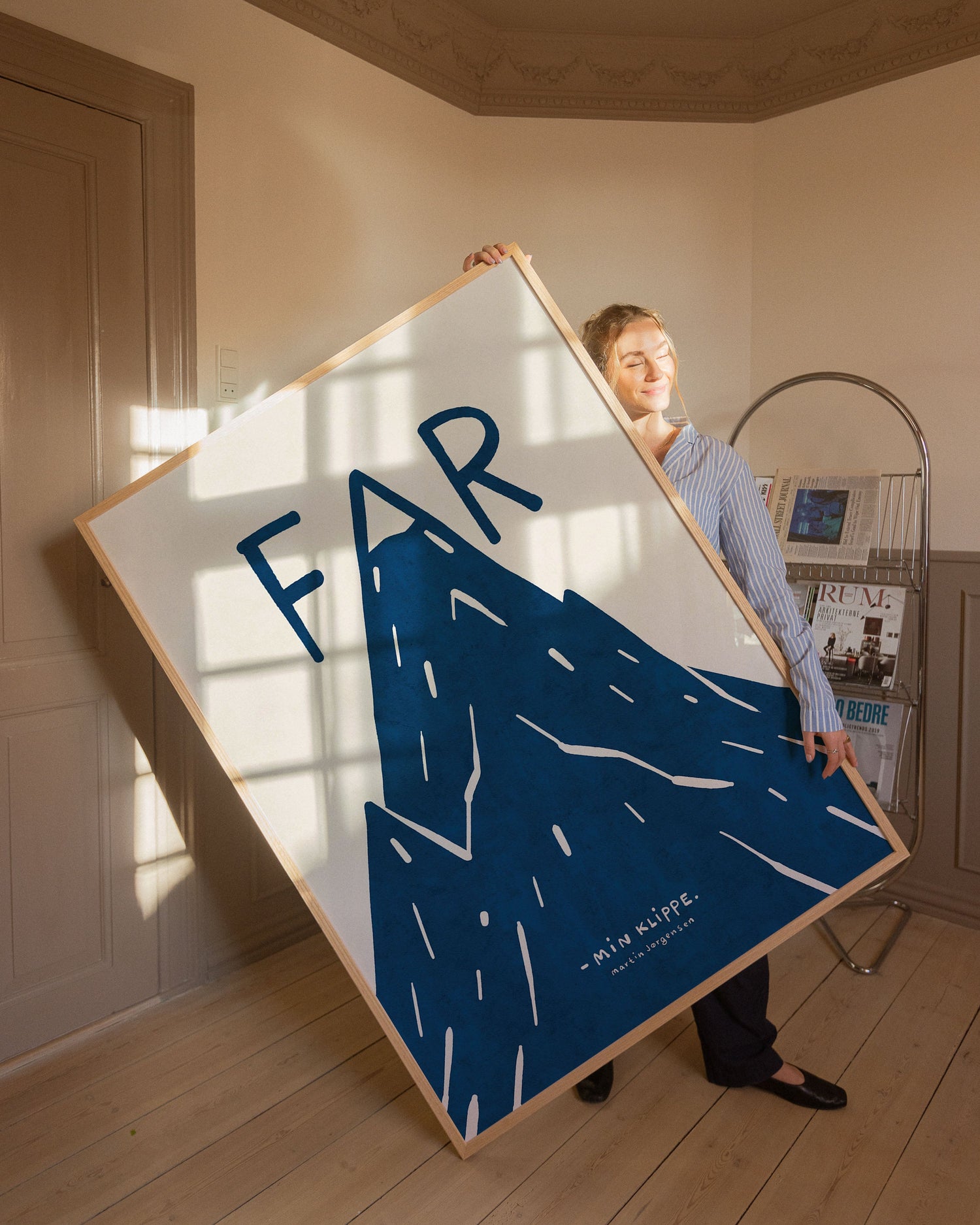 Far klippe - blå