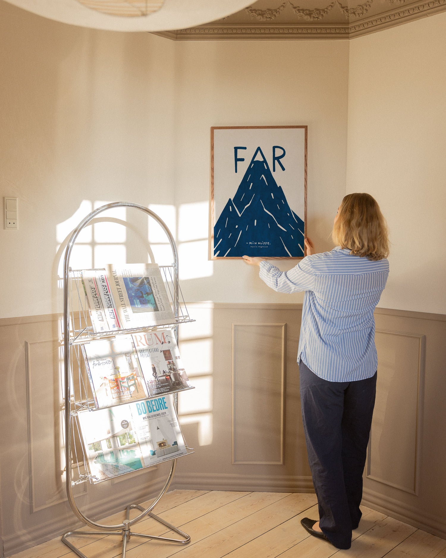 Far klippe - blå