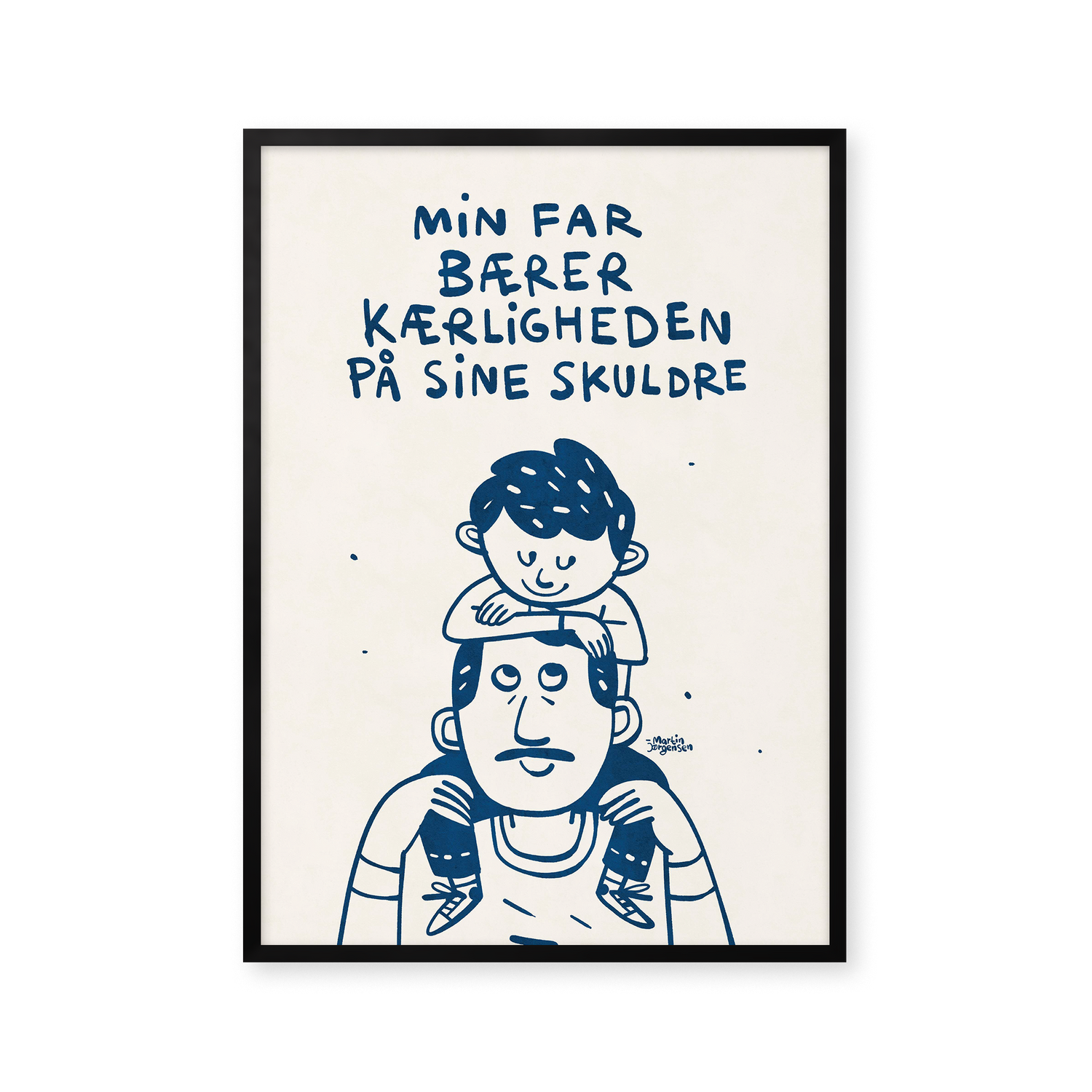 Fars skuldre
