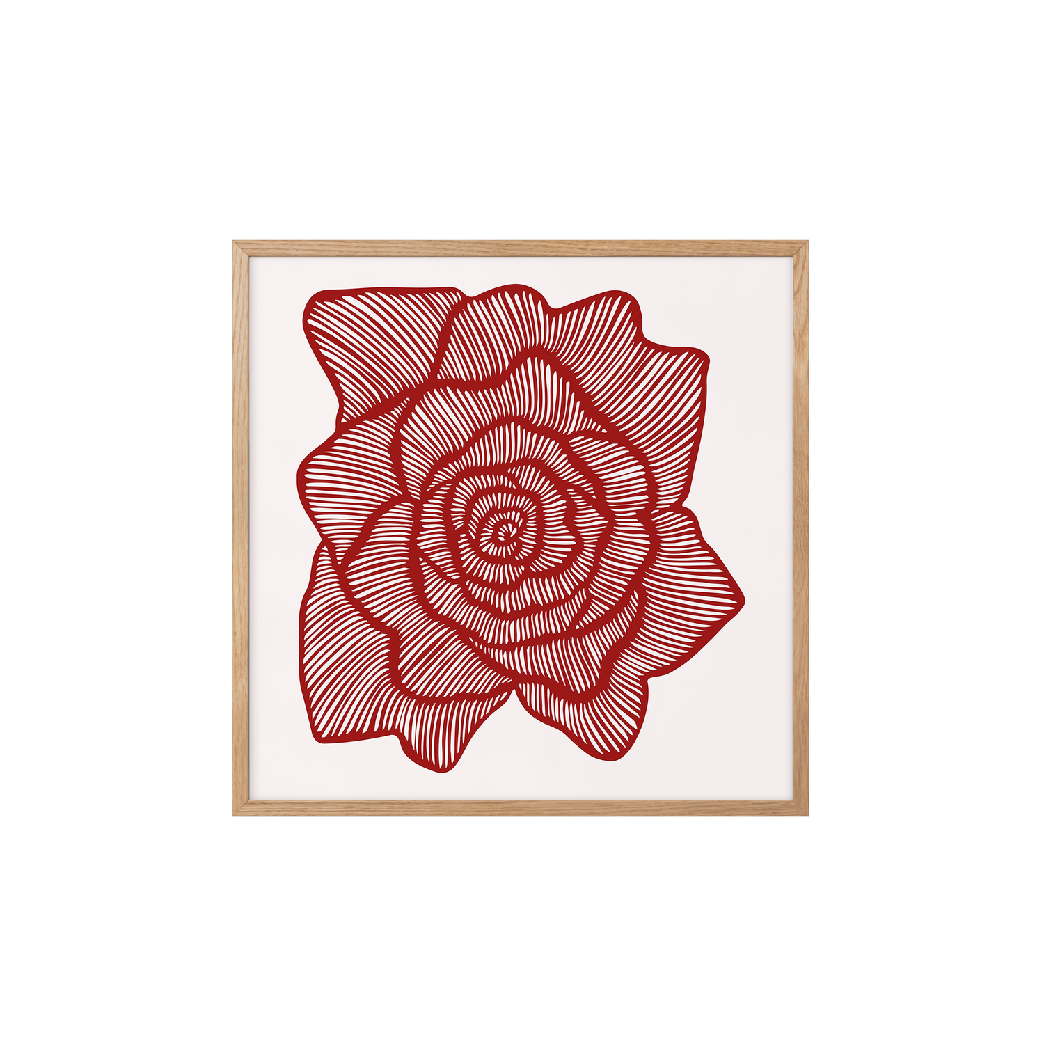 Flower - Deep Red