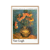 Fritillarias in a copper vase