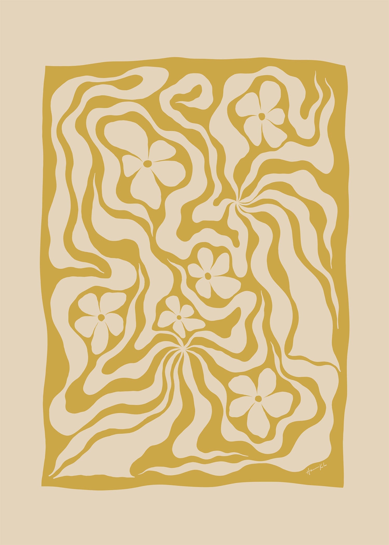 Golden stems