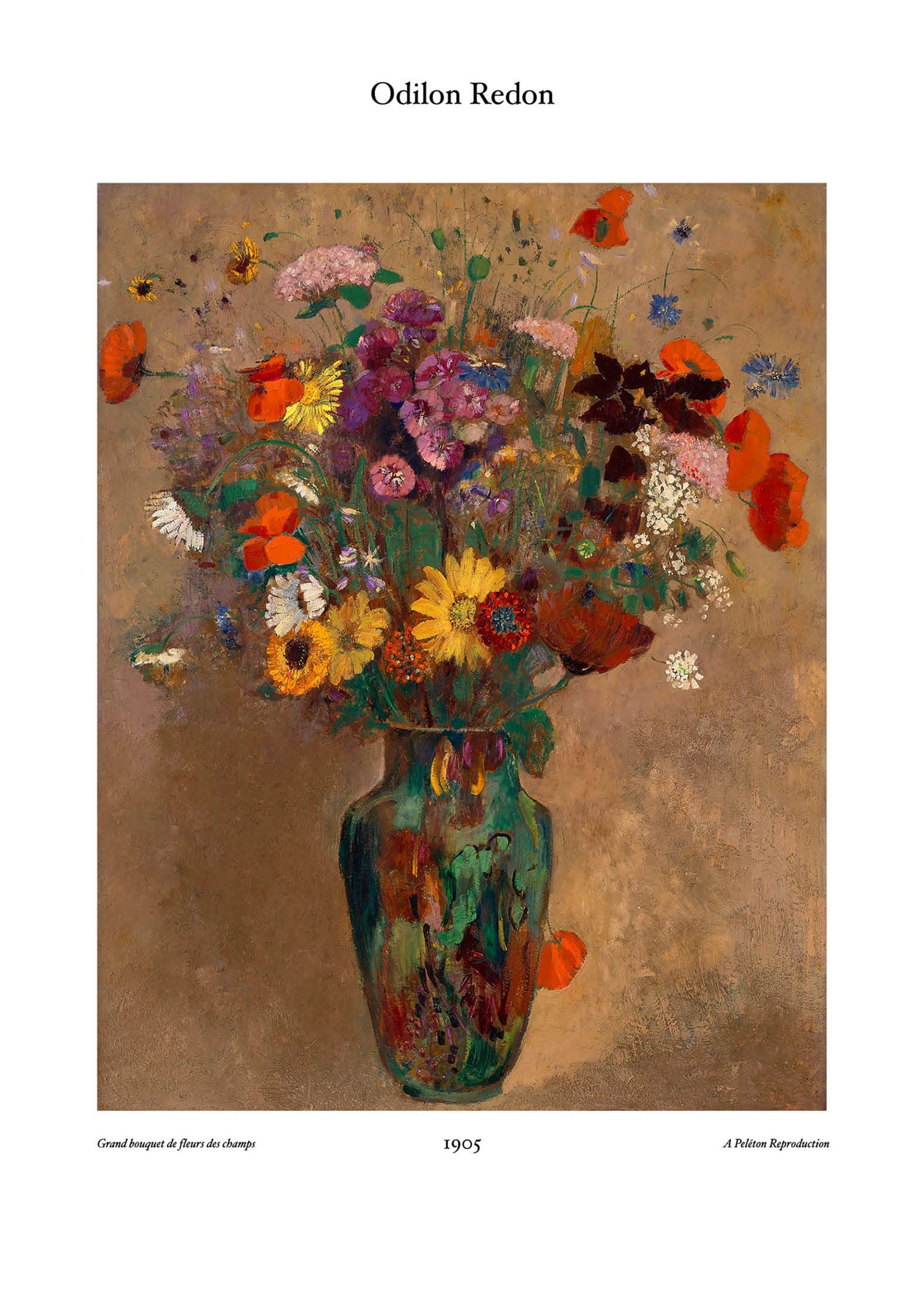 Large bouquet of wildflowers