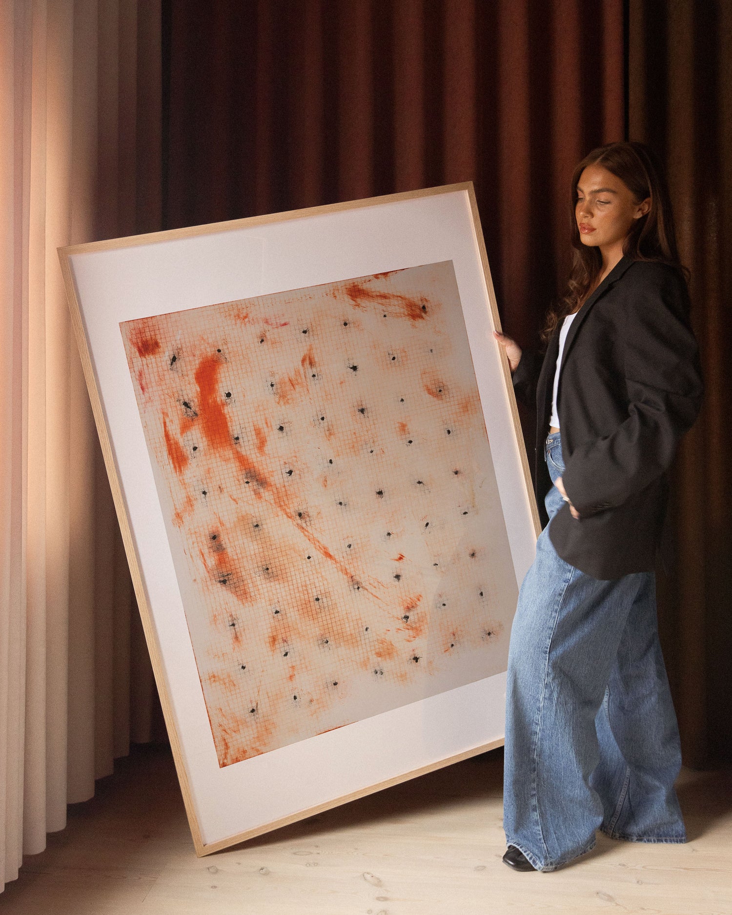 Monotype – Red Traces