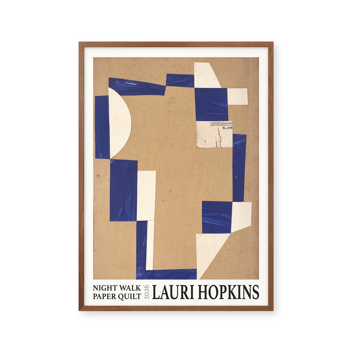 Night Walk Paper Quilt