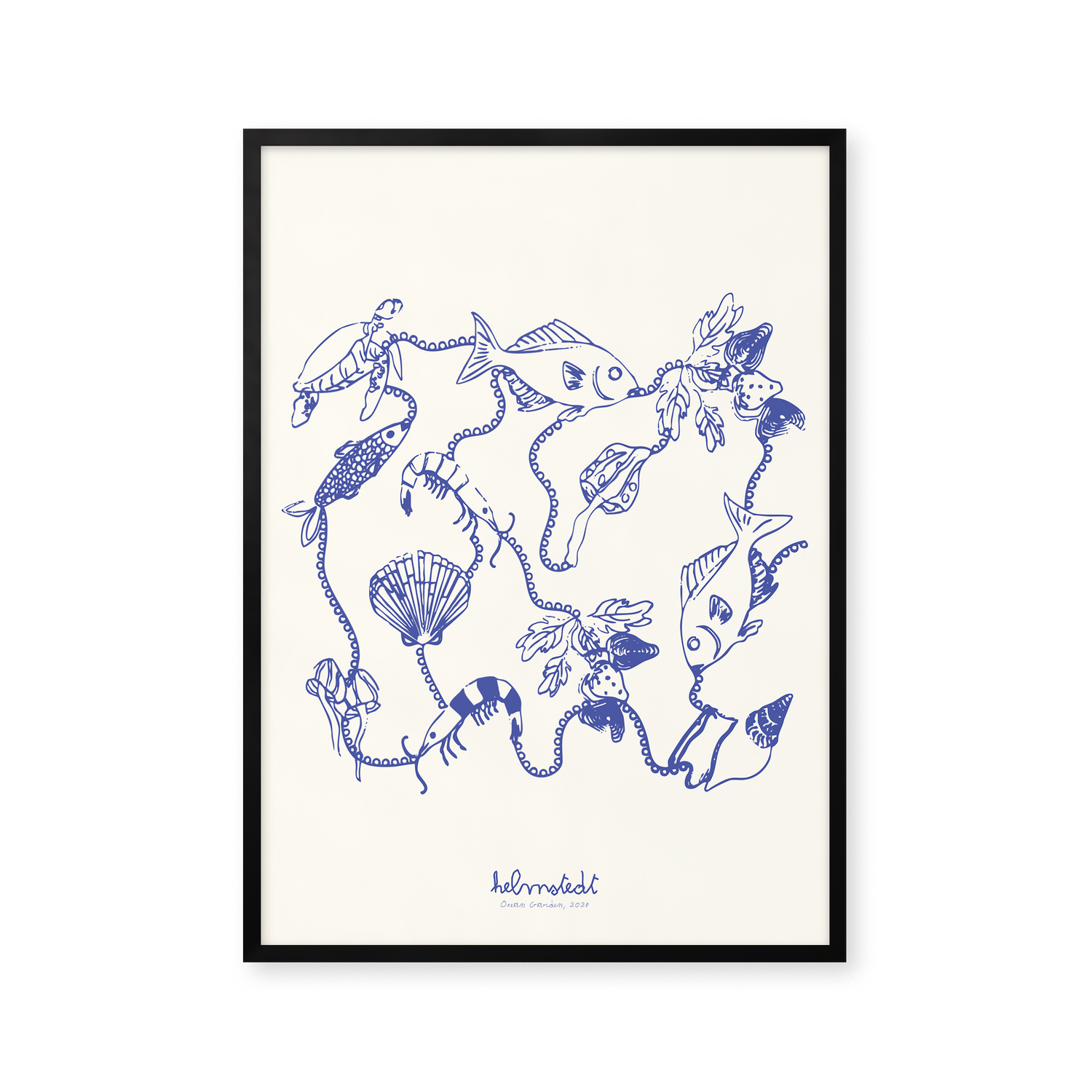 Ocean Garden – Blue