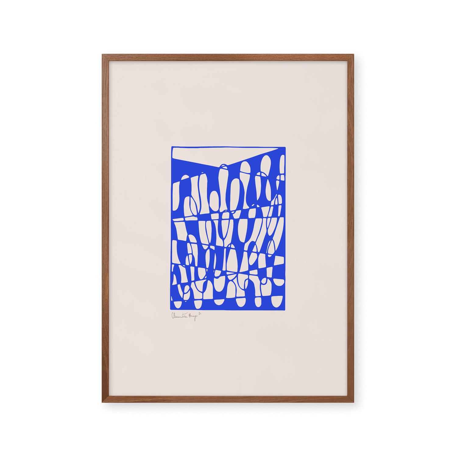 Papercut 01 - Blue