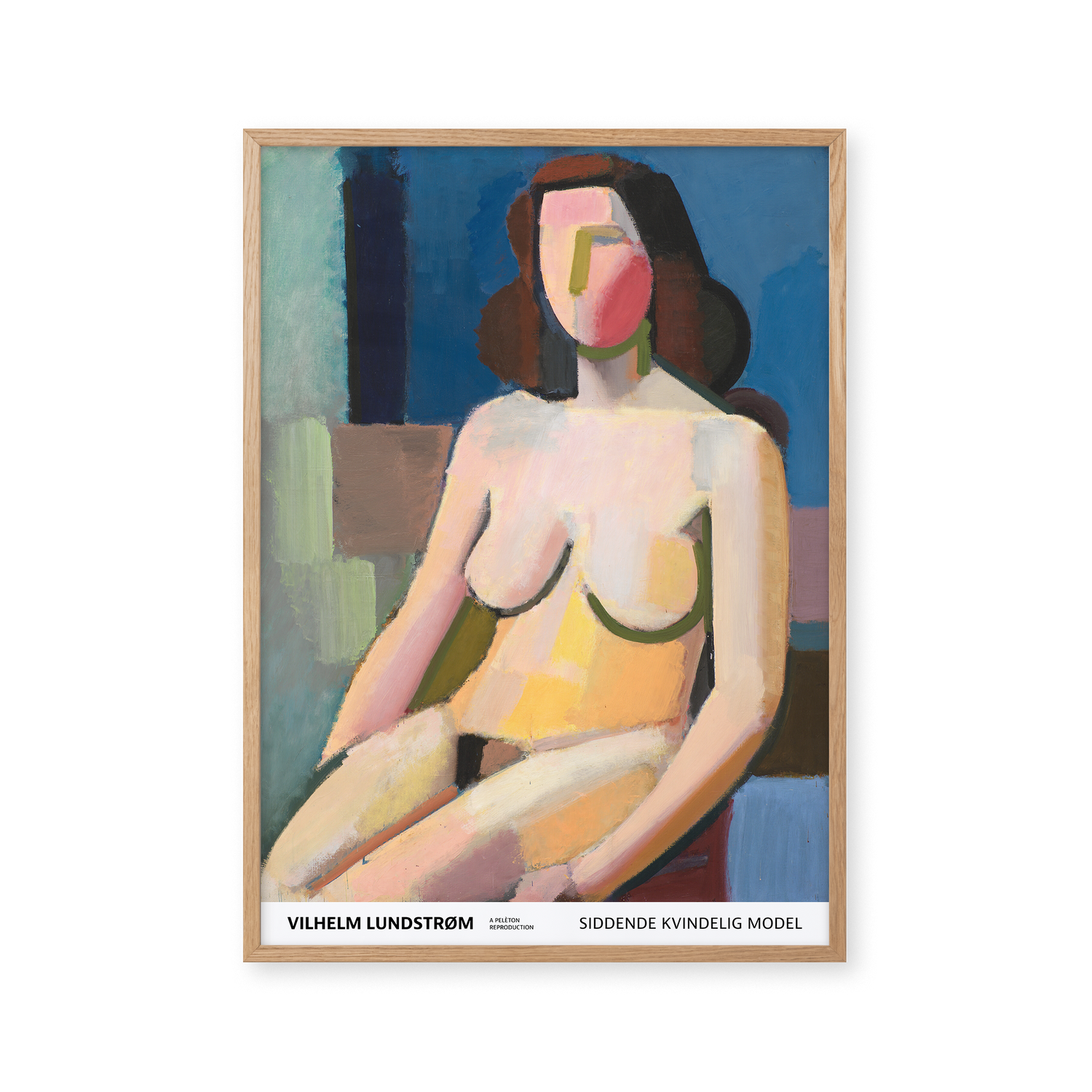 Sitting female model, 1940