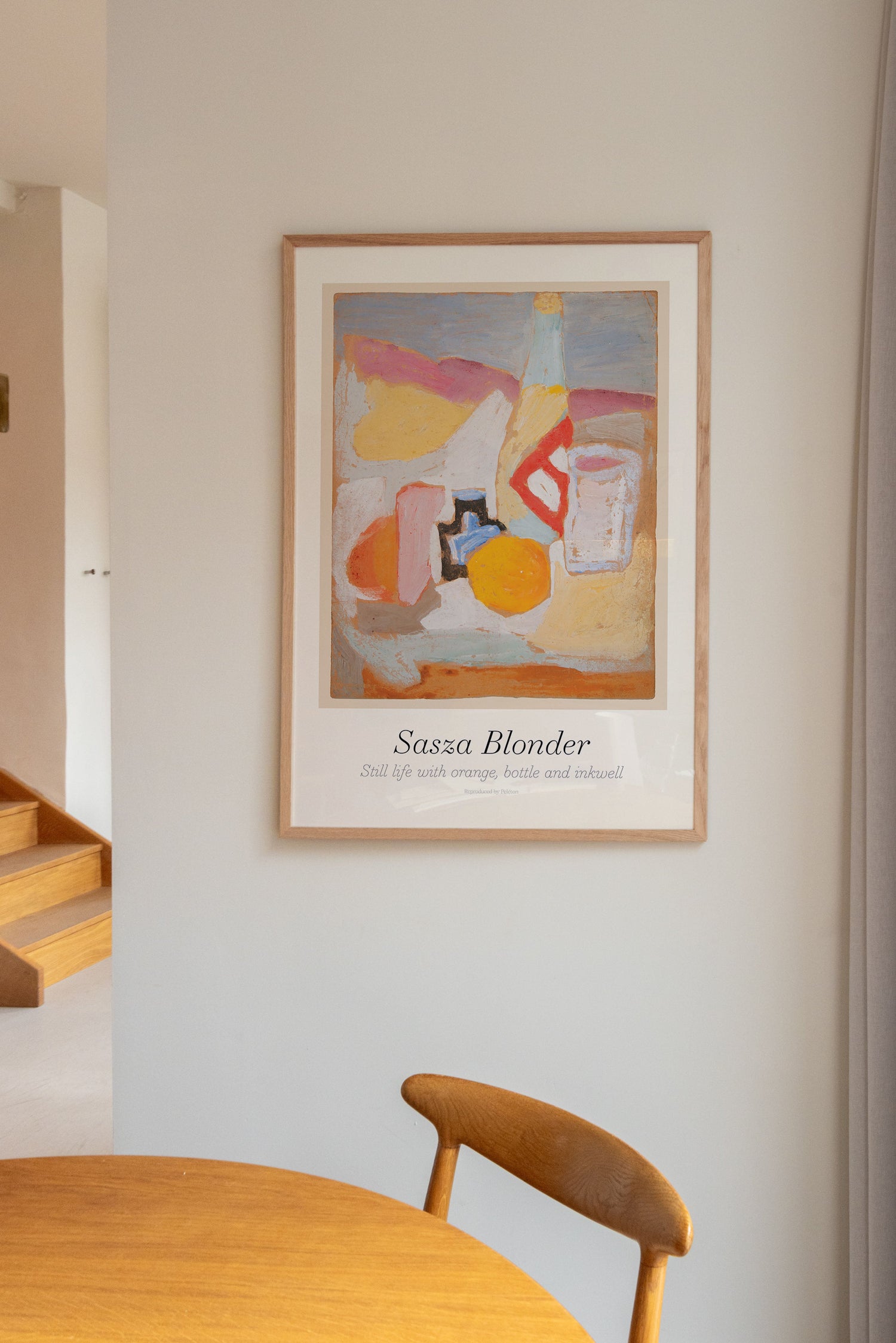 Still Life with Orange, Bottle and Inkwell