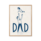 Dad flying