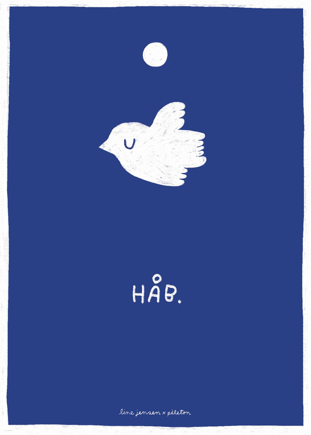 Due - blå