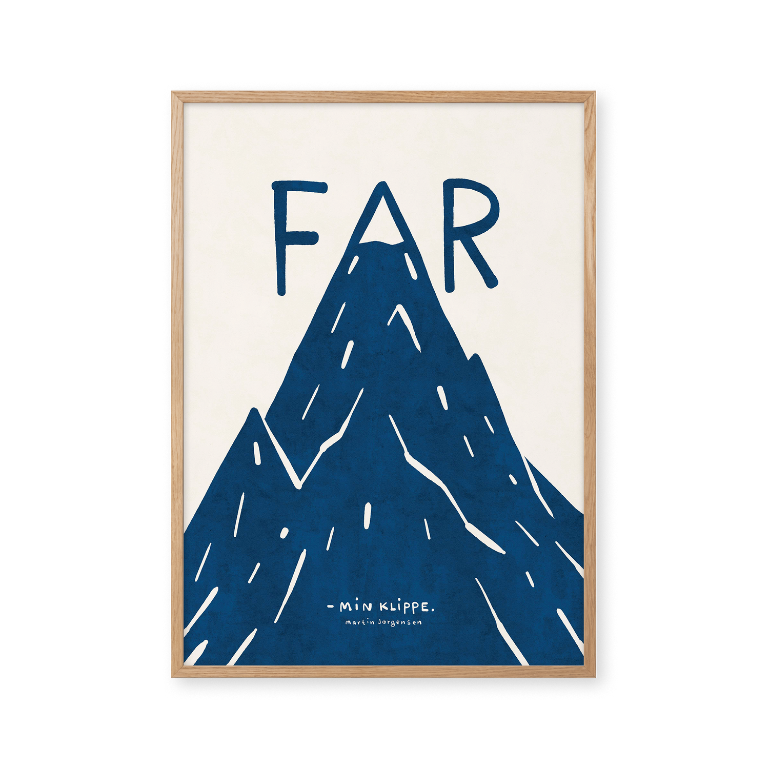 Far klippe - blå