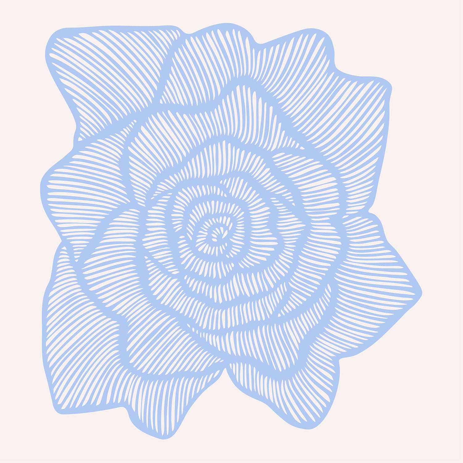 Flower – Light Blue