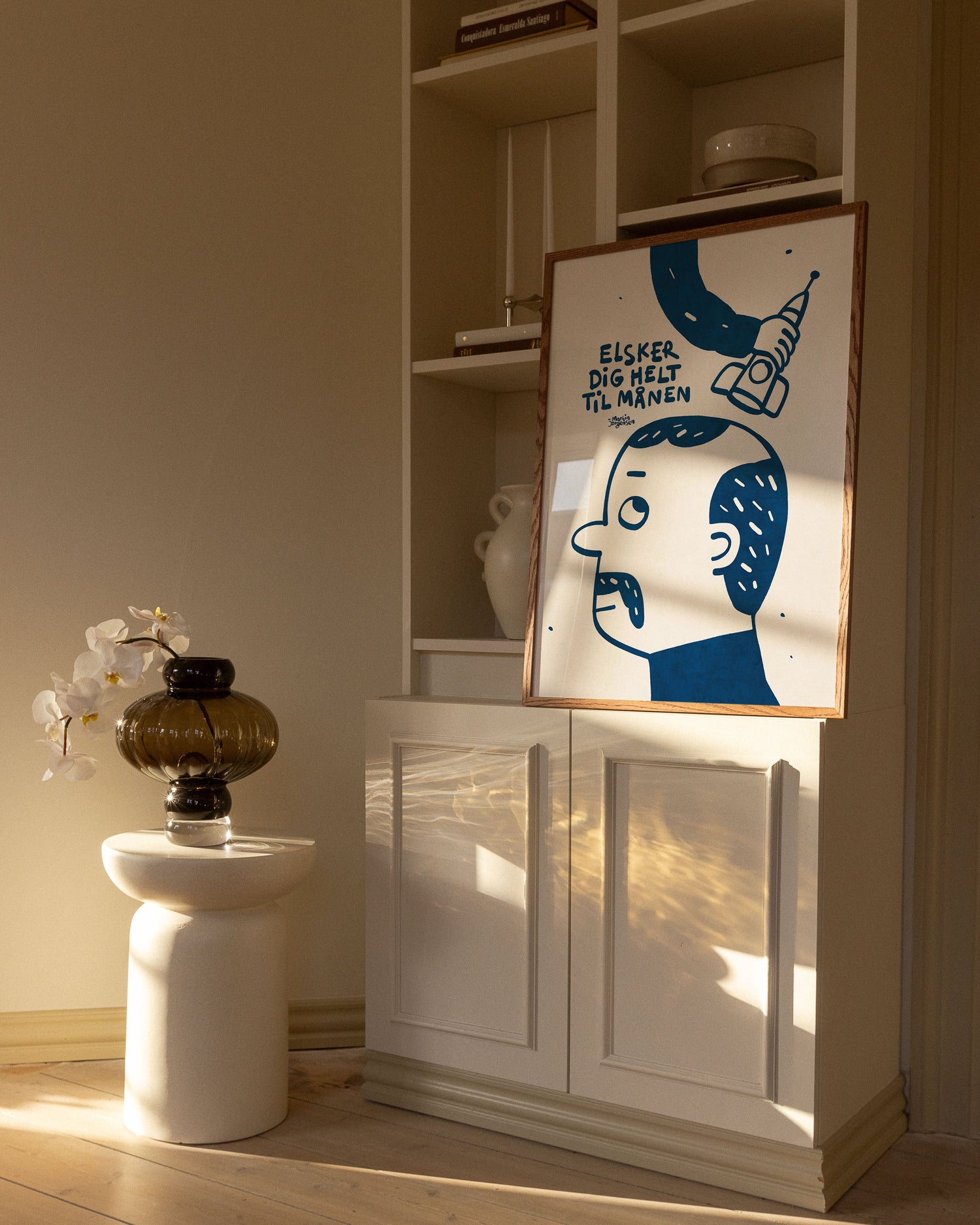 All the way to the moon