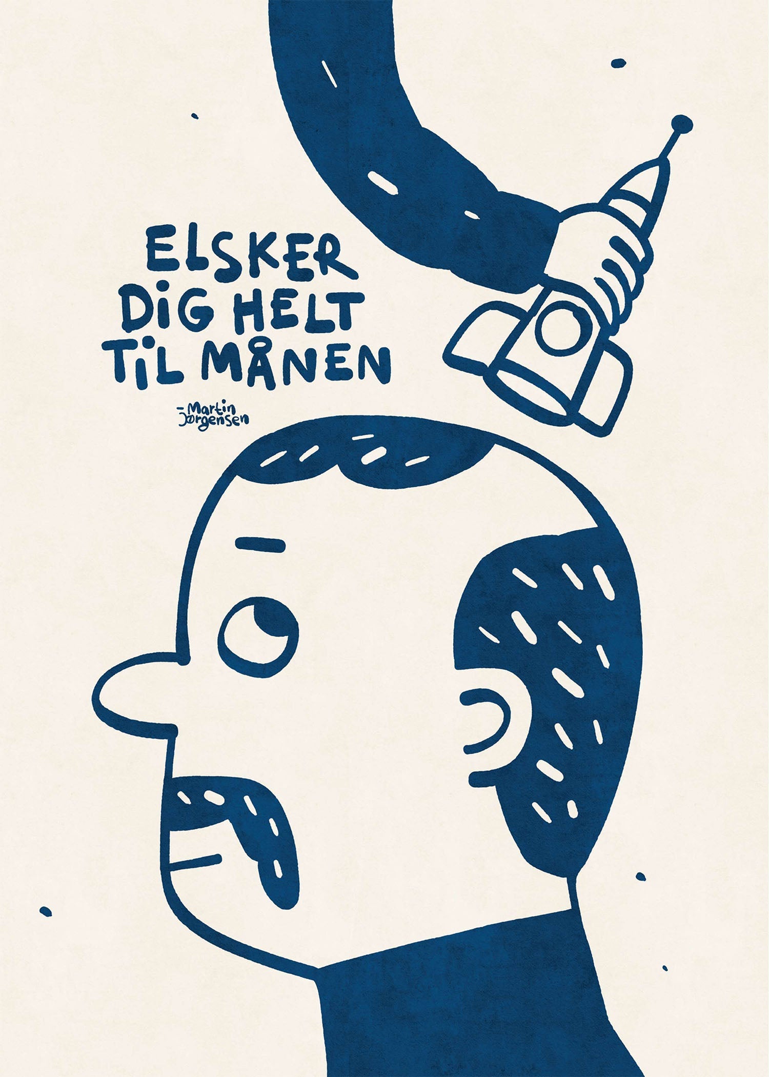 All the way to the moon