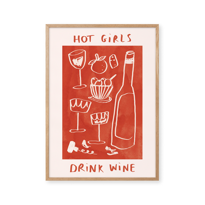 Hot Girls Drink Wine