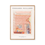 Intérieur aux tentures roses I