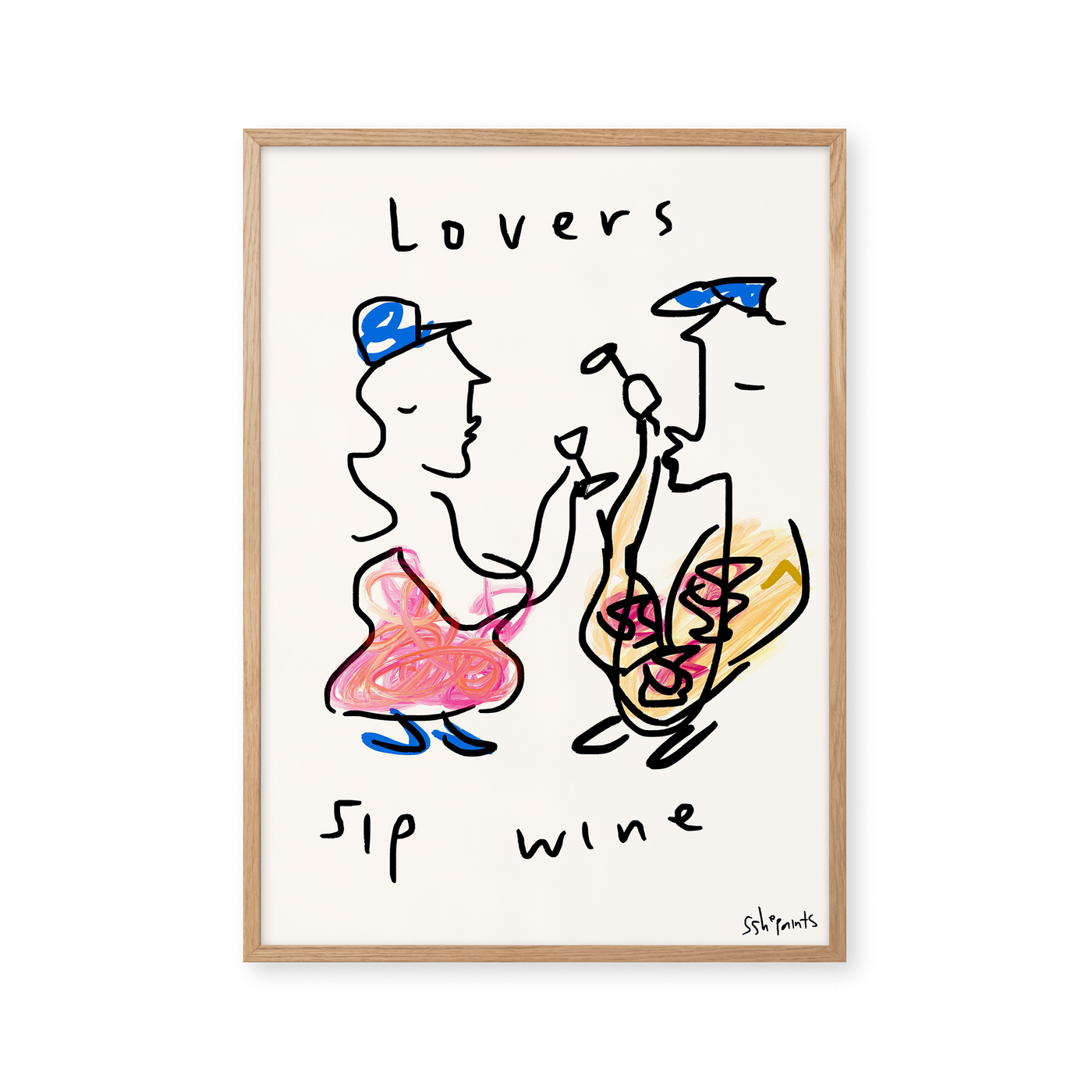 LOVERS SIP WINE