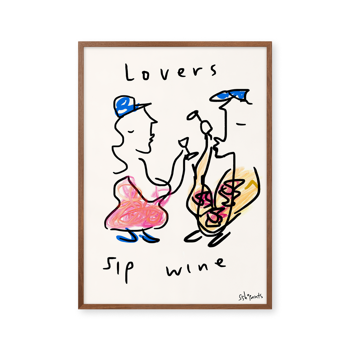 LOVERS SIP WINE