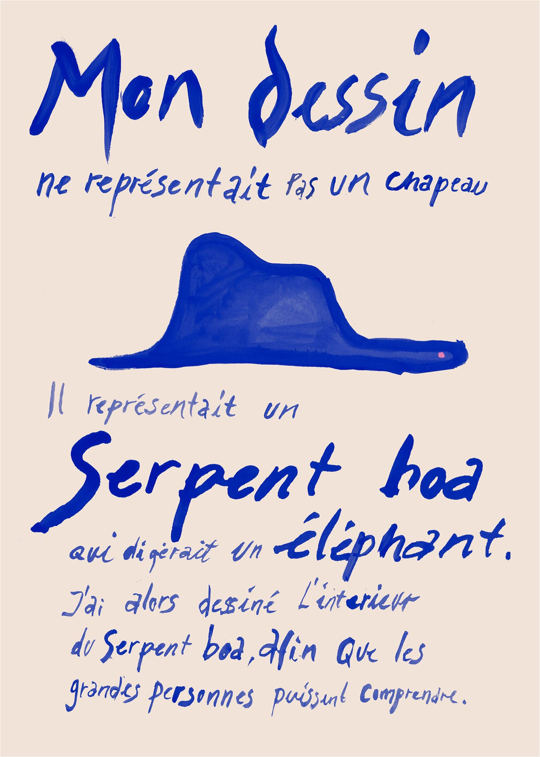 The Little Prince - Blue
