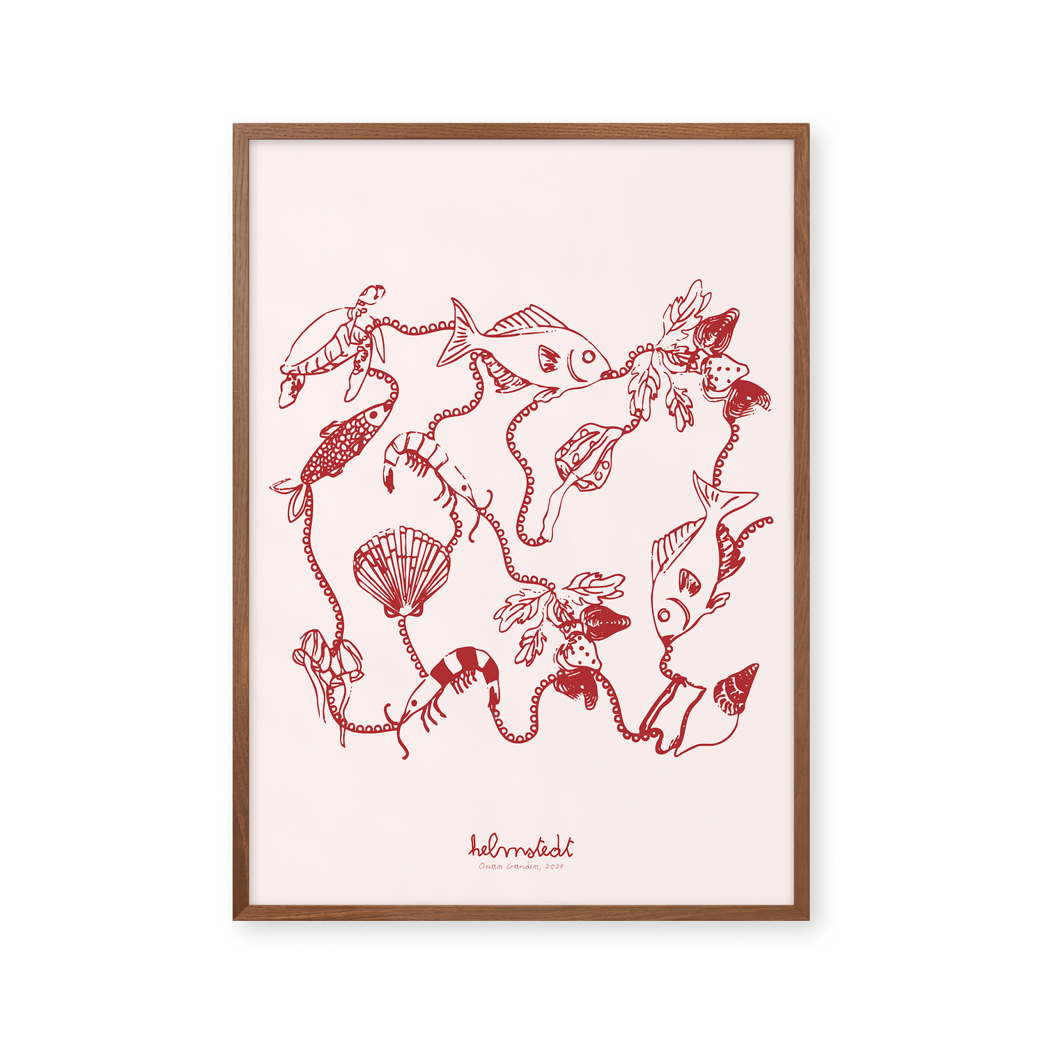 Ocean Garden – Red