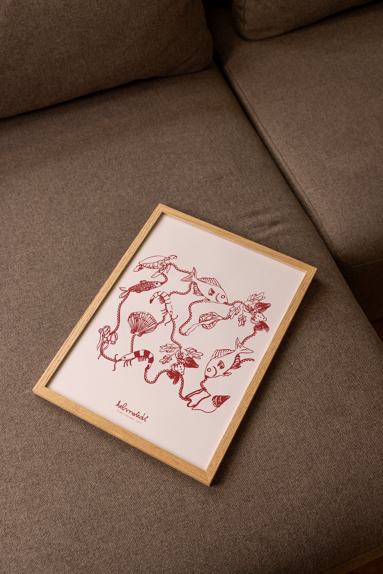 Ocean Garden – Red