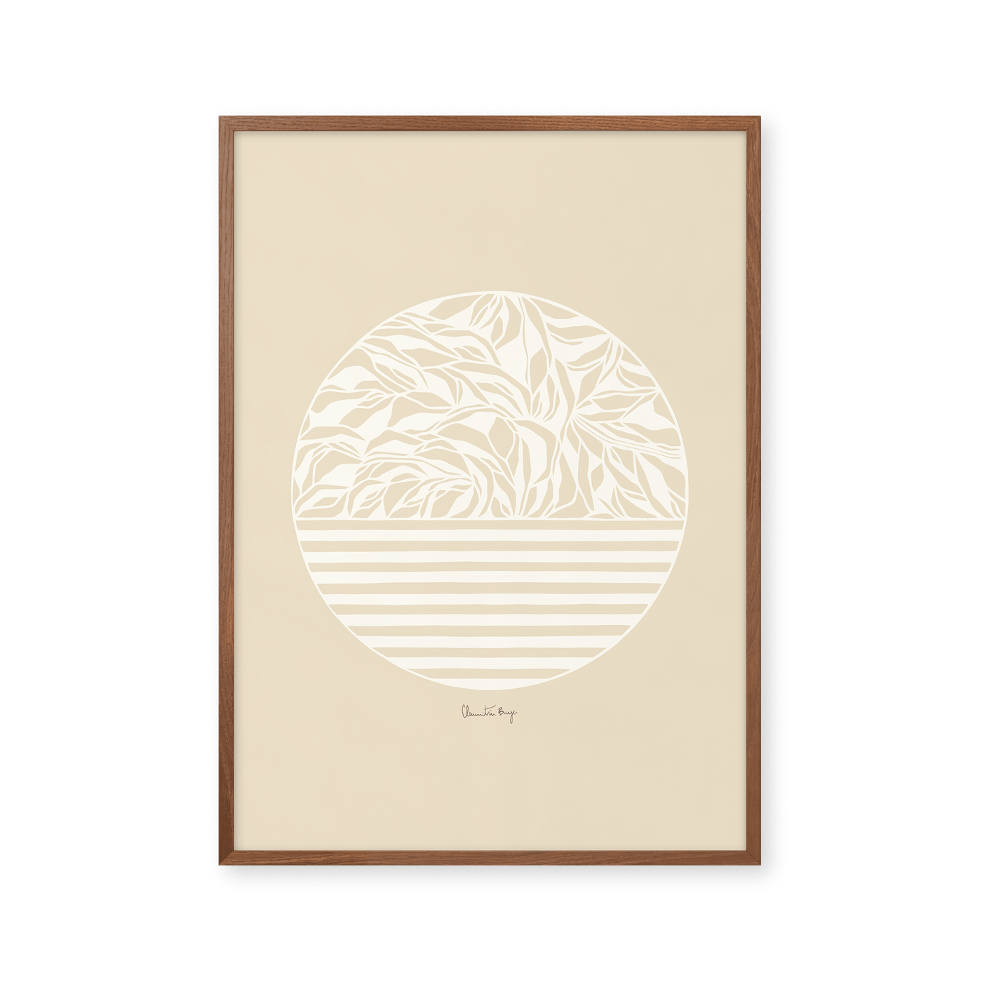 Papercut 12 - Beige